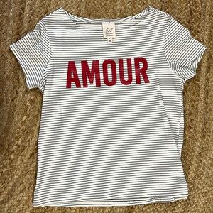 [cinqàsept] AMOUR tee, sz S